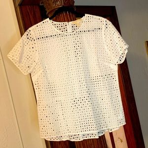 White Michael Kors Top